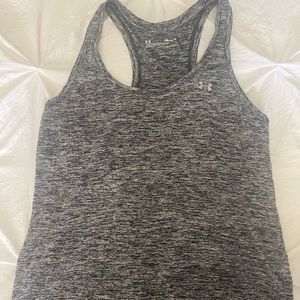 Gray workout tank